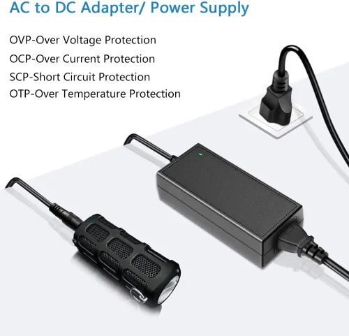 Vista 5 de Adaptador de fuente de alimentación de 12V AC 100V ~ 240V a DC