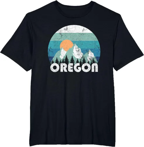 Vista 78 de Oregon State Retro Vintage Camiseta