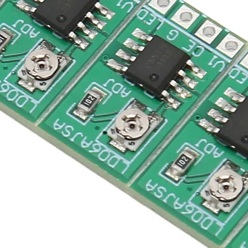 Vista 8 de Placa de controlador LED, controlador de corriente constante LED resistente ajustable de 30 a 1500 MA con regulación de temperatura para 3. 3.7 V