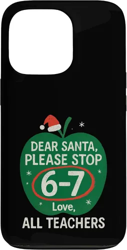 Vista 10 de 67 Christmas Funny Dear Santa Six Seven 6-7 Parents Case for iPhone XR