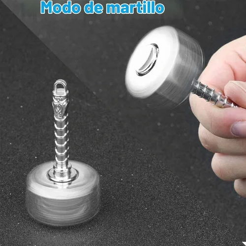 Vista 3 de Fidget Cube, Fidget Hand Finger Spinners Metal 2 en 1, Transformable Fidget Spinner Focus EDC Alivio del Estrés Juguetes Fidgets de la Punta
