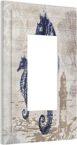 Vista 136 de Placa de pared abstracta con diseño de amanecer retro, arco iris, puesta de sol, sin dispositivo, placa de pared decorativa en blanco, placa frontal