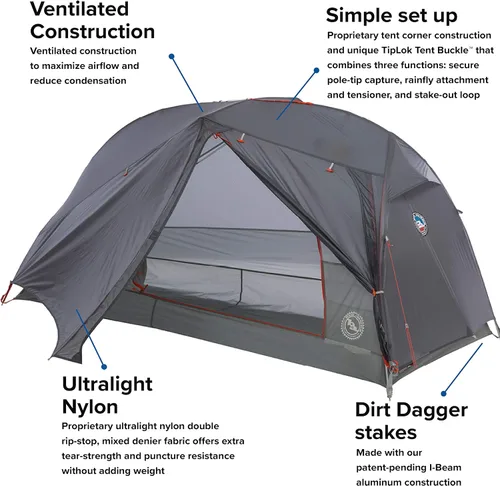 Vista 3 de Big Agnes Copper Spur HV Ultra Light Bikepack