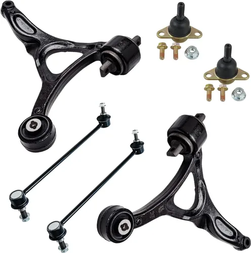 Vista 30 de Detroit Axle - Kit de brazos de control delantero para Chevy Silverado 1500 GMC Sierra 1500 GMC Sierra 1500 Avalanche Yukon Tahoe Escalade ESV EXT