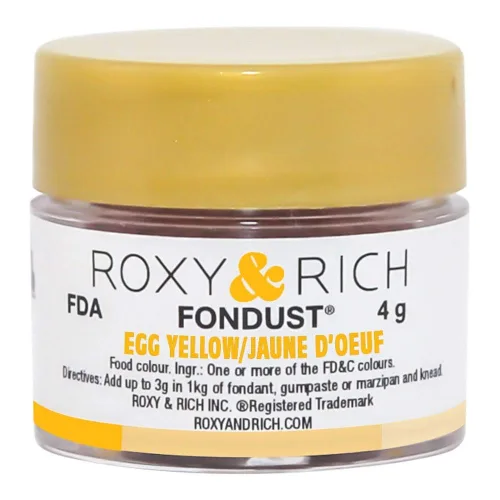 Vista 4 de Roxy & Rich Fondust - Polvo para alimentos color aguacate, 0.14 oz