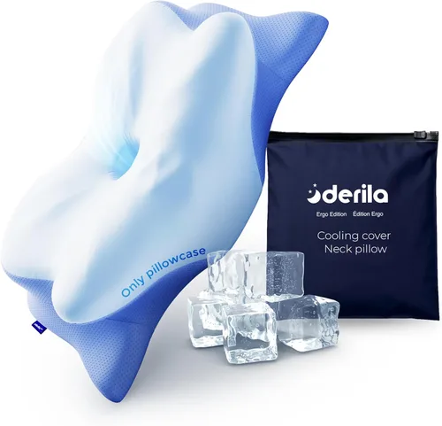 Vista 9 de Derila Ergo - Funda de almohada térmica para almohada cervical