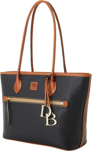 Vista 3 de Dooney & Bourke Bolsos grandes para mujer, bolso de cuero con cremallera Negro