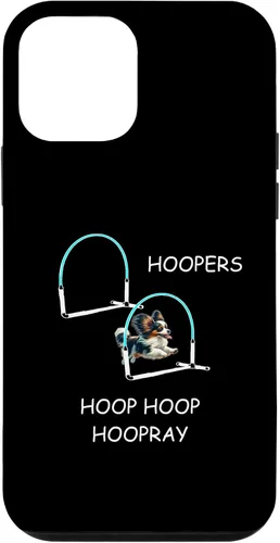 Vista 12 de iPhone 15 Dog Agility Dog Hoopers Papillon - Hoop Hoop Hoopray Case