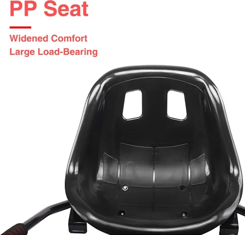 Vista 5 de Hoverkart - Accesorio de asiento para aeropatineta, marco ajustable de doble asiento, convierte tu scooter de equilibrio en Go Kart, se adapta a