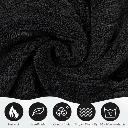 Vista 3 de Tigeen 2 toallas para mujer, bata de spa ligera a rayas con cierre ajustable, parte superior elástica, bata de baño suave para spa