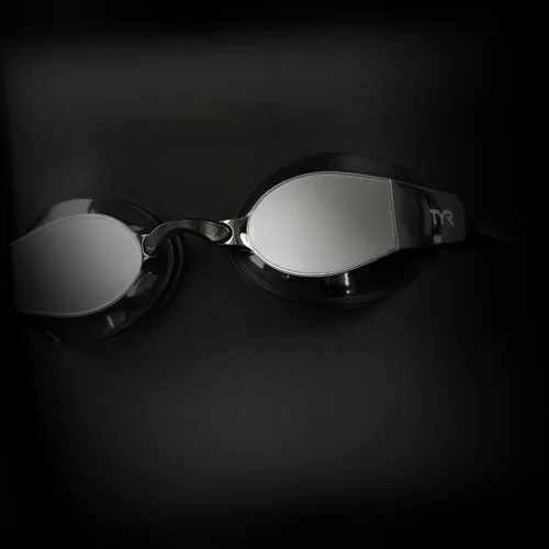 Vista 5 de TYR Gafas de natación para adultos Black Ops 140 EV Reducción de arrastre de perfil bajo Vista periférica de 140 grados Juntas de silicona