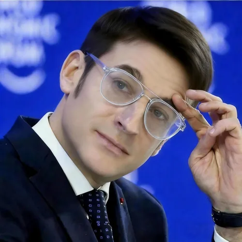 Vista 2 de Cyxus Davos French Ma-con Style Aviator Glasses Blue Light Blocking Eyeglasses for Computer UV Protection Anti Eyestrain 8805