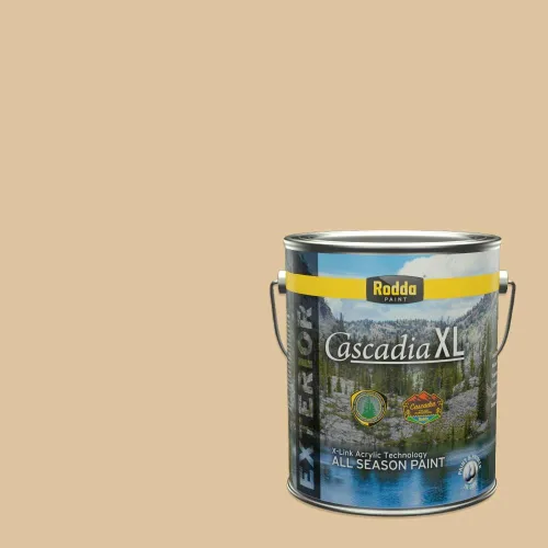 Vista 80 de Rodda Paint CASCADIA XL Pintura e imprimación satinada exterior en uno, cuarto de galón, otoño niño