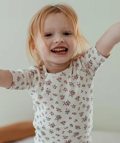 Vista 74 de AVAUMA Conjunto de pijama de algodón para bebés y niñas de 6 meses a 7 años