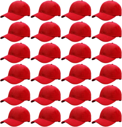Vista 49 de Falari - 24/144 unidades de gorra de béisbol unisex, lisa y de tamaño ajustable, venta al por mayor Paquete de 144 verde militar