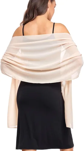 Vista 58 de Chales/mantones de gasa suave para vestidos, accesorios de mujer