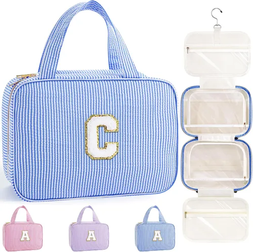 Vista 72 de TOPEAST Regalos de Navidad para Mujeres, Adolescentes y Niñas - Bolsa de Aseo Colgante de Viaje y Bolsa de Maquillaje, Bolsa de Aseo Personalizada
