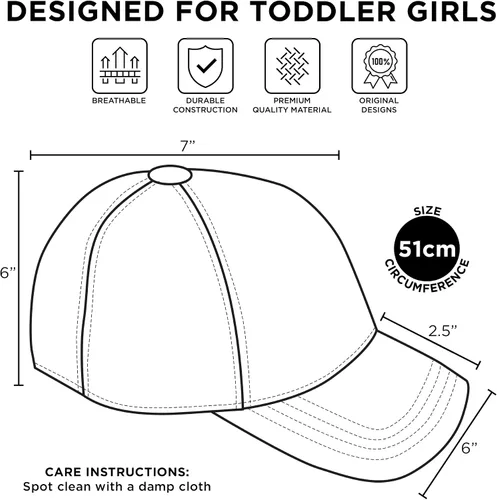 Vista 6 de Sesame Street Sombrero de béisbol Elmo para niños pequeños, Kids Cap Size 2-4