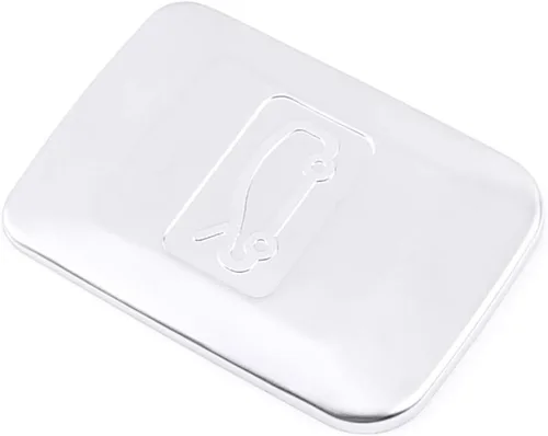 Vista 2 de YIWANG Cubierta de panel de interruptor de capó cromada ABS para Land Rover Range Rover Evoque L551 2019 2020 accesorio