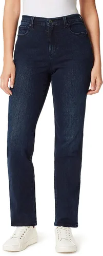 Vista 33 de Gloria Vanderbilt - Pantalones de mezclilla Amanda clásicos, de tiro alto y perneras cónicas petite para mujer Callisto