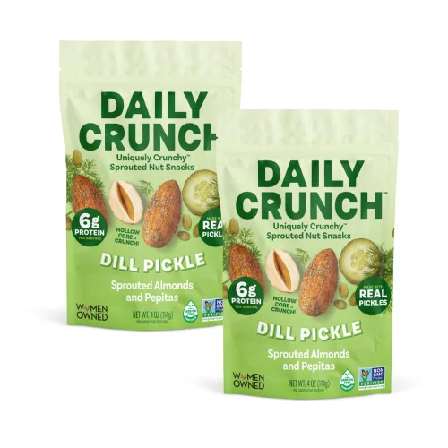 Vista 21 de Daily Crunch Almendras germinadas, churro de canela, paquete de aperitivos