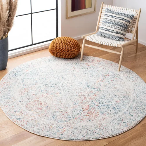 Vista 263 de Safavieh - Alfombra decorativa de la colección Tulum, modelo TUL264F, estilo marroquí, bohemio y desgastado, no suelta pelusa, para sala, vestíbulo
