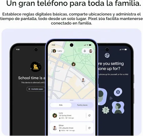 Vista 9 de Google Pixel 10a - Batería de más de 30 horas, entrenador de cámara, Gemini Baya
