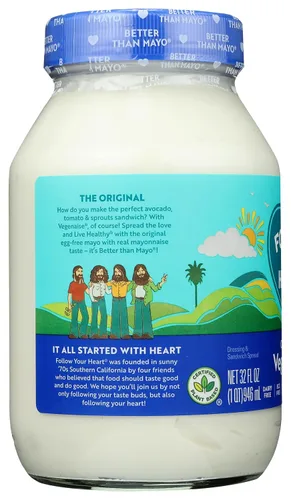 Vista 6 de Follow Your Heart Original Vegenaise, 32 oz