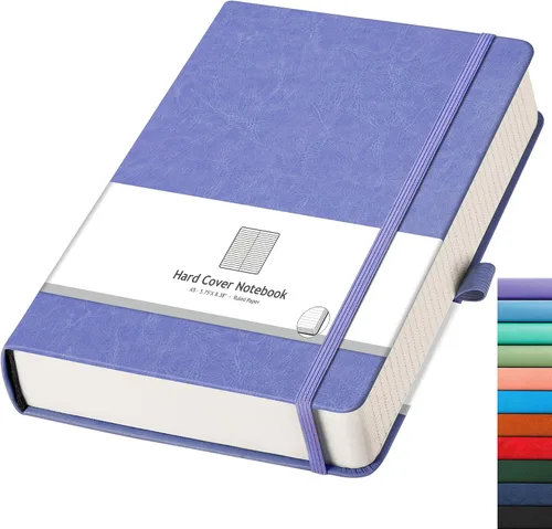 Vista 21 de AHGXG Cuaderno universitario rayado A4 - Cuaderno en blanco A4 extragrande con líneas - 320 páginas de diario grueso para escribir, papel grueso