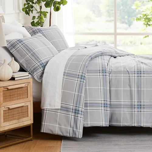 Vista 31 de Southshore Fine Living, Inc. Juego de funda de edredón tamaño extra grande individual/XL, ropa de cama de microfibra cepillada premium de fácil