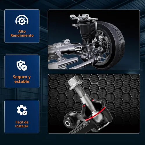 Vista 6 de Juego de 2 piezas K621607 K621608 Conjunto de brazo de control superior delantero y rótula para Do-dge Durango 2011 2012 2013 2014 2015