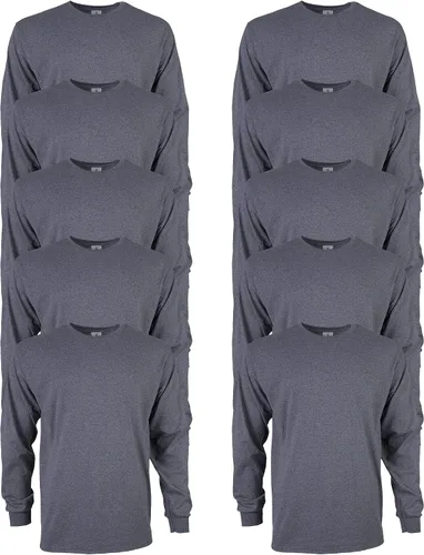 Vista 120 de Gildan - Camiseta de manga larga de algodón ultra estilo G2400 para adultos, paquete múltiple