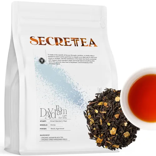 Vista 18 de Té suelto Pu-erh de cacao orgánico I POWERFUL Detox Immune I Heart & Digestion Support, paquete a granel de 12 oz Por T SECRETEA, Treasure Box
