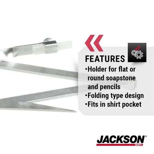 Vista 6 de Jackson Safety Marcador de radio de contorno - aluminio, radio de hasta 24 pulgadas - tamaño estándar