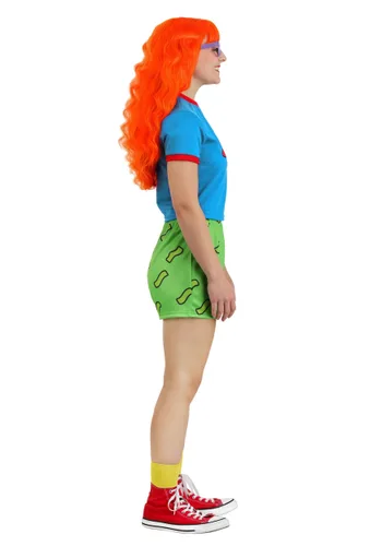 Vista 5 de Disfraz de Chuckie para Mujer de Nickelodeon Rugrats Multicolor