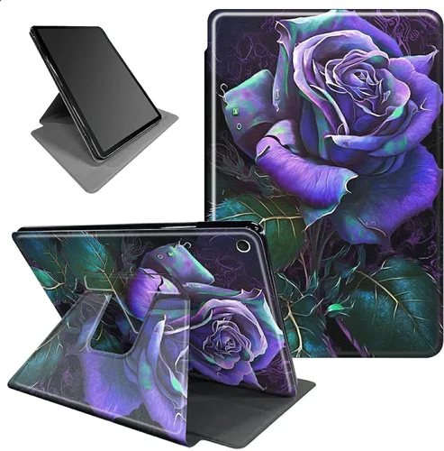Vista 21 de Funda para iPad mini 6 para iPad mini 6ª generación 8.3 pulgadas 2021 360 grados giratorio soporte ligero protector inteligente cubierta