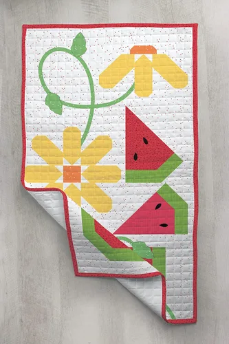 Vista 9 de Riley Blake Kit de proyecto de edredón del mes: diseños fáciles de hacer tú mismo para cada temporada, para acolchar, ropa, manualidades y Almohada