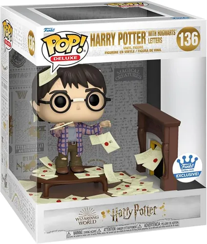 Vista 2 de Harry Potter Funko Pop con letras de Hogwarts Exclusive 136