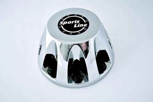 Vista 2 de Tapa central de doble rueda cromada para 2011 ~ actual GM/Chevy 3500HD (delantera) para GMC Chevy de 17 pulgadas