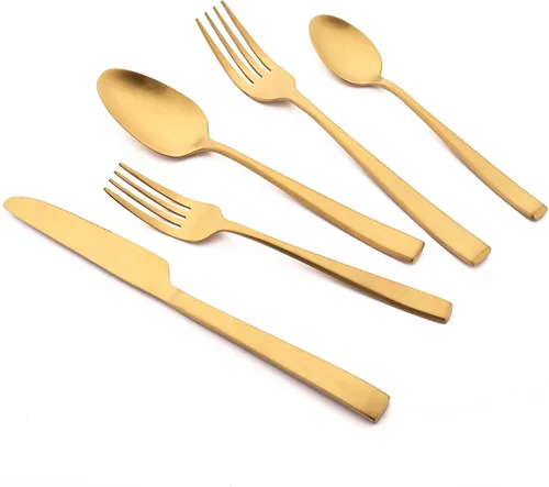 Vista 12 de Cuchillo de cena de 8 piezas, acero inoxidable 18/10 de plata mate para el hogar, restaurante, fiesta, uso diario de mantequilla (9 pulgadas)