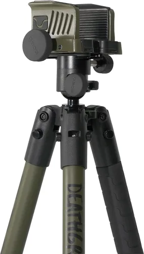Vista 3 de BOG DeathGrip Aluminum Tripod with Durable Frame, Lightweight, Stable Design, Bubble Level, Adjustable Legs, Shooting Rest, and Hands-Free Operation