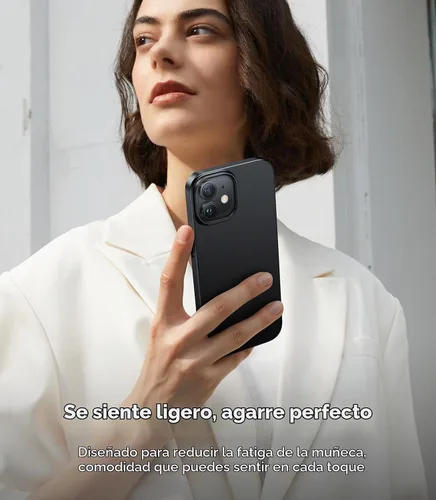 Vista 9 de TORRAS Funda Ajustada para iPhone 12 Case/para iPhone 12 Pro Case, Delgada pero Protectora, Cubierta de PC Duro Liviana Mate Anti-Rayones