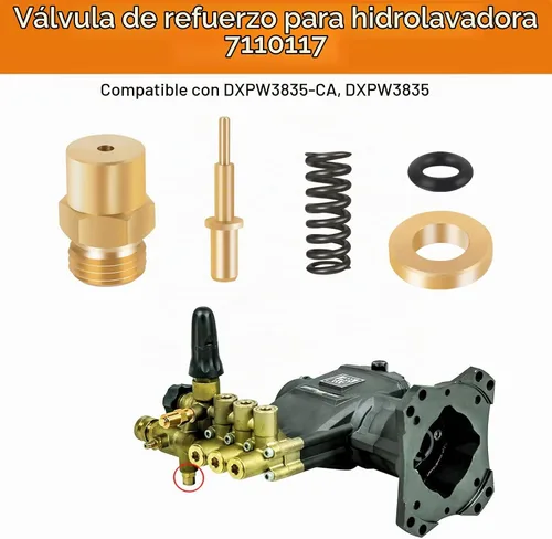 Vista 3 de 7110117 Válvula de impulso de lavadora a presión para kit de válvula