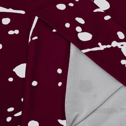 Vista 5 de Camisetas de manga larga de otoño para mujer, sudaderas de cuello redondo con gráficos geométricos de moda, cómodas, holgadas, con abertura lateral