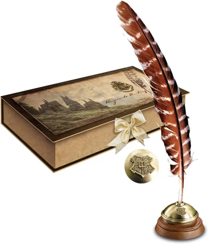 Vista 2 de Pluma para escribir Harry Potter Hogwart con base