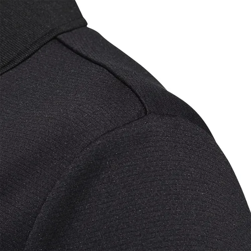 Vista 4 de adidas Camisa polo diseñada 2 Move de 3 rayas para hombre, Grey Five-black