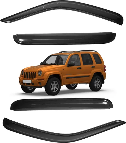 Vista 138 de Viseras para ventanas para Mazda 3 Sedán 4 puertas 2004 2005 2006 2007 2008 2009 estilo JDM Mugen, deflector de viento, protector solar y de lluvia