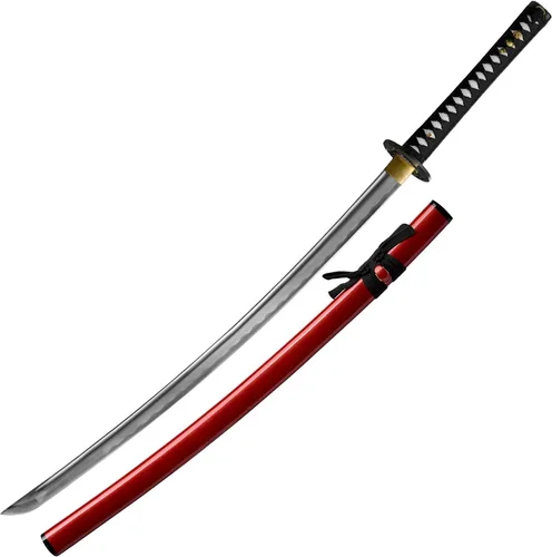 Vista 8 de Armory Replicas™ - Colección Katana Samurai Forjada a Mano Premium - Cuchillas de acero de alto carbono 1045 - Diseño de espiga completa