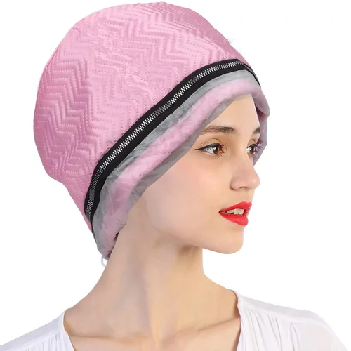 Vista 7 de Casquillo de calefacción, casquillo del tratamiento térmico del cabello. Temperatura ajustable Deep Conditioning Electric Heat Cap