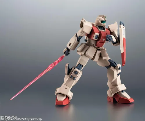 Vista 4 de TAMASHII NATIONS - Traje móvil Gundam The 08th MS Team - RGM-79(G) GM Ground Type Versión A.N.I.M.E., Figura Coleccionable de Robot Spirits Gundam